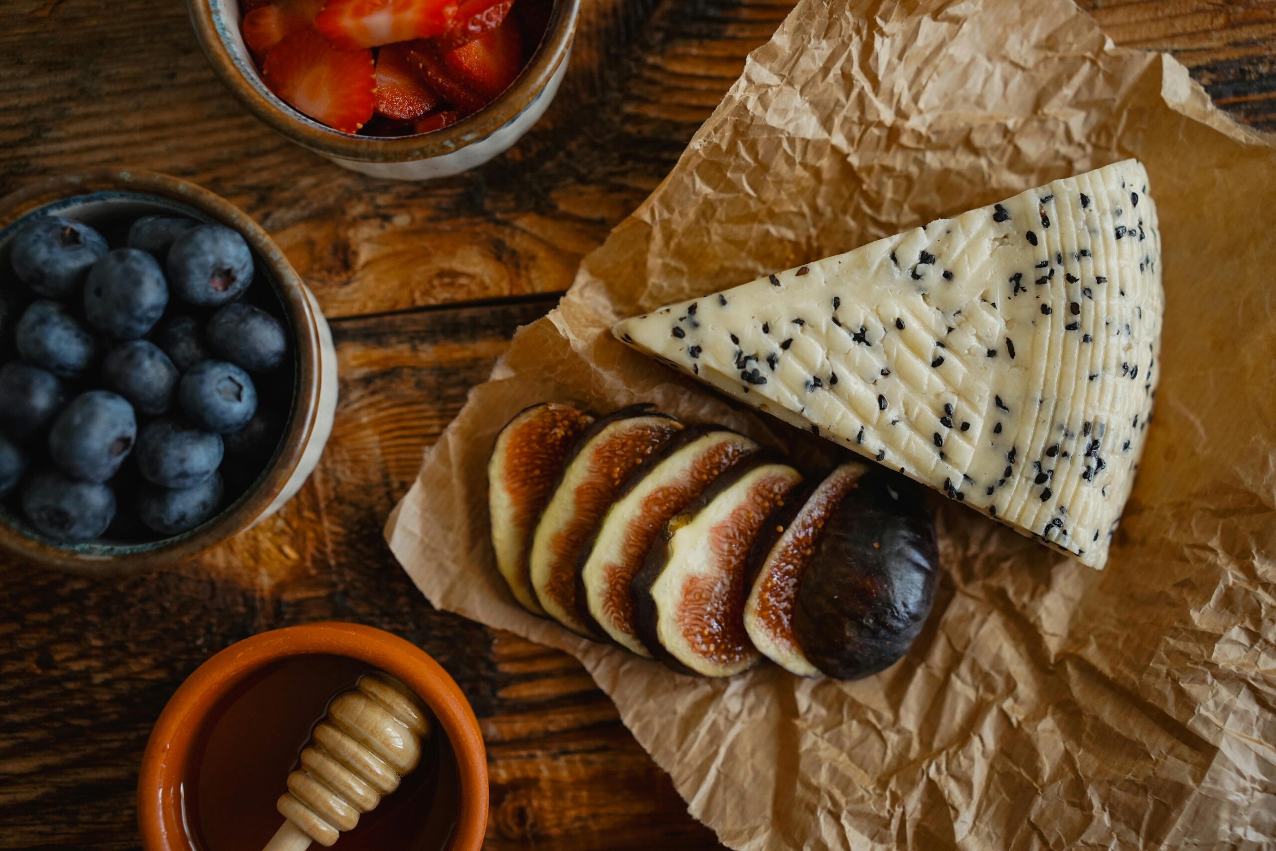 Kostenloses Stock Foto zu appetizer, aufsicht, beeren