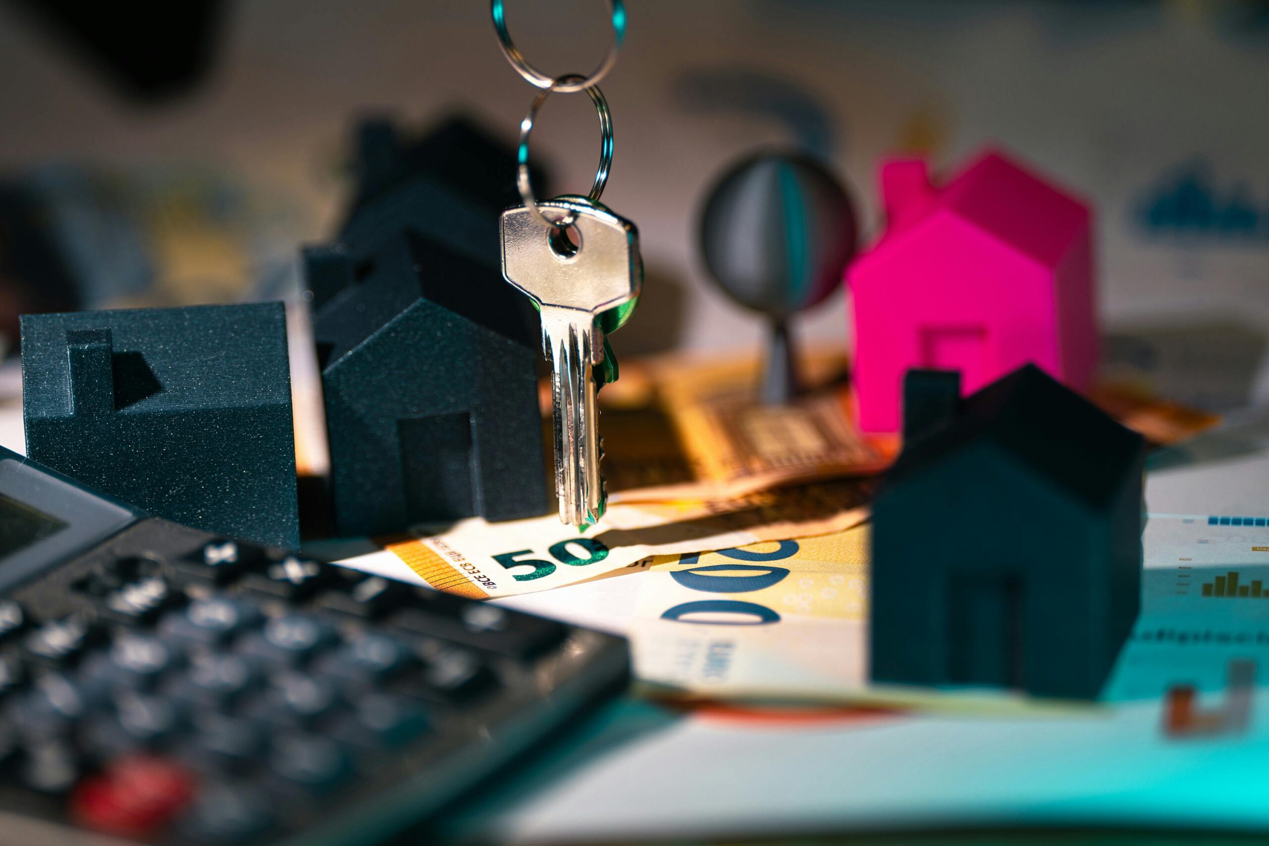 Immobilienfinanzierung Mit Schlüssel Und Musterhäusern