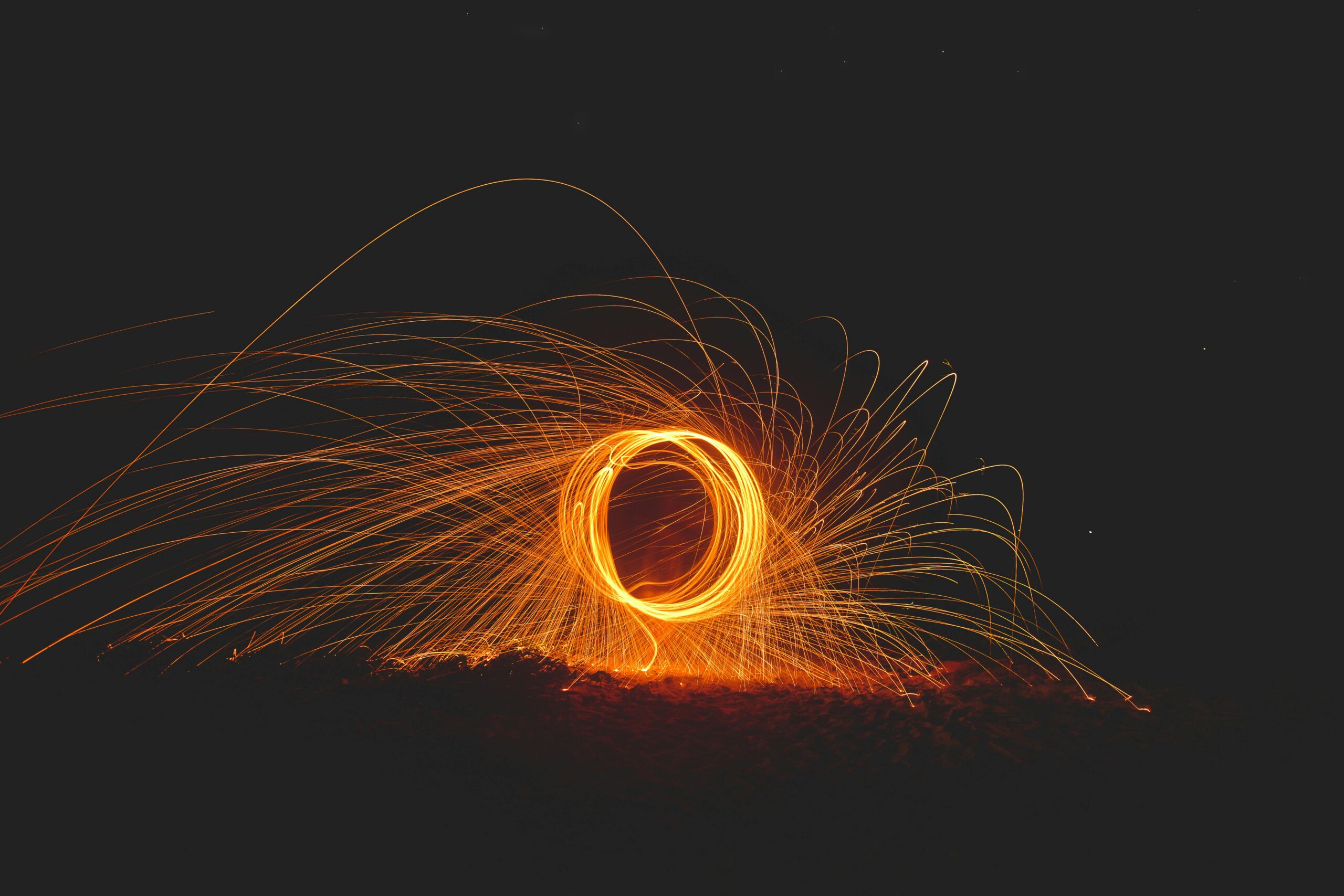 Stahlwolle Von Fire Cracker