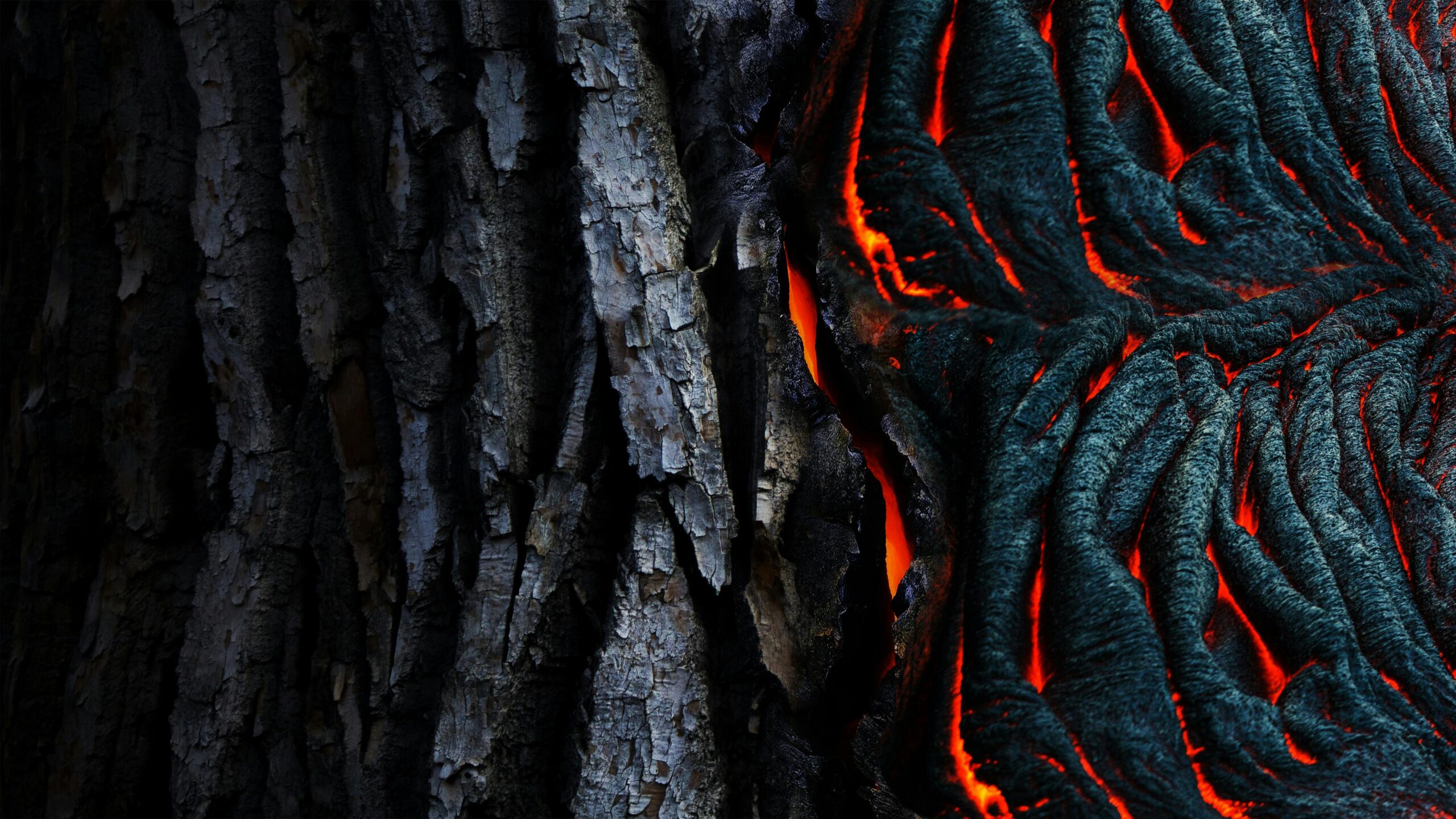 Foto Von Getrockneter Lava